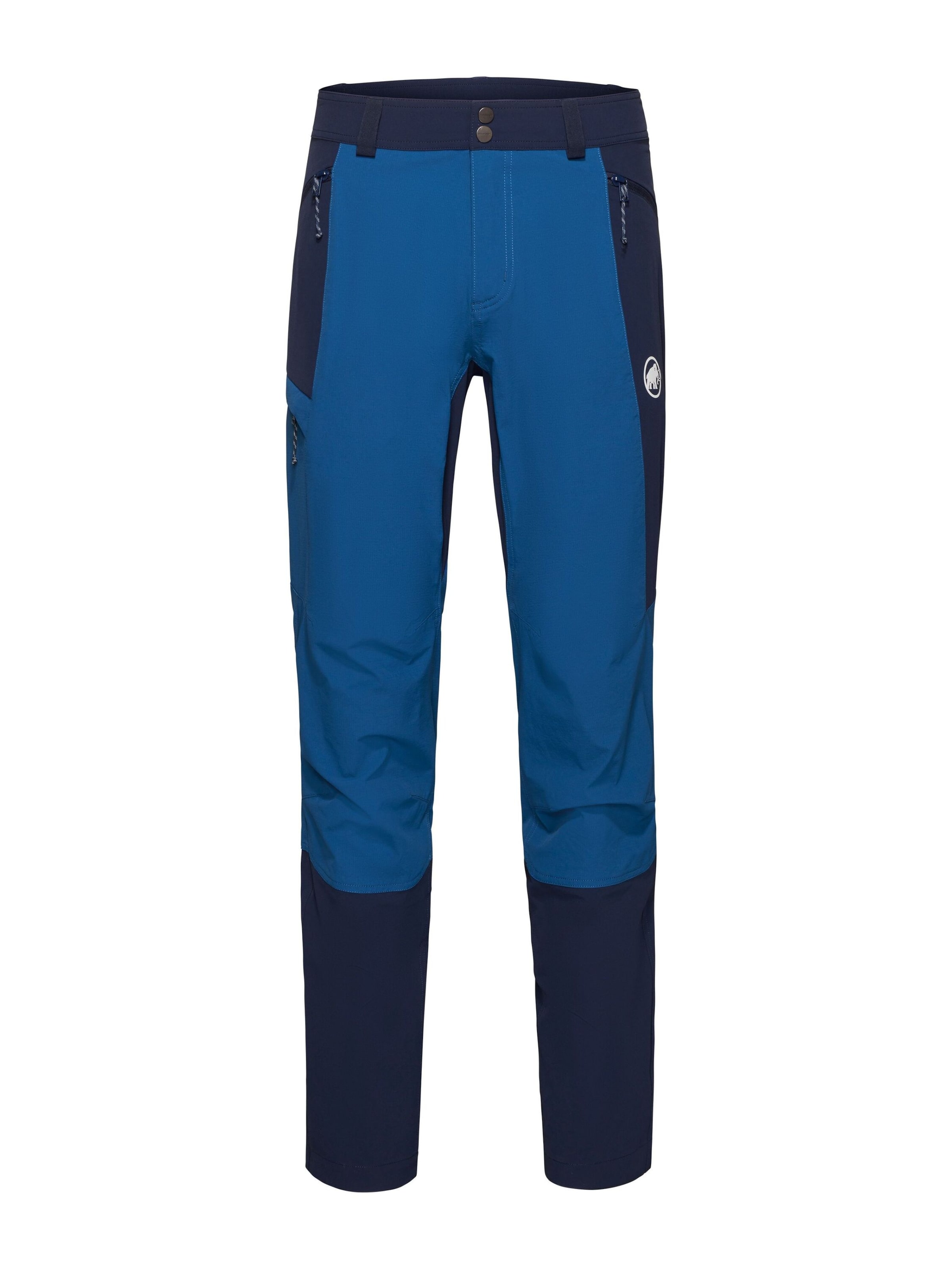 MAMMUT Outdoor Pants in Blue: front