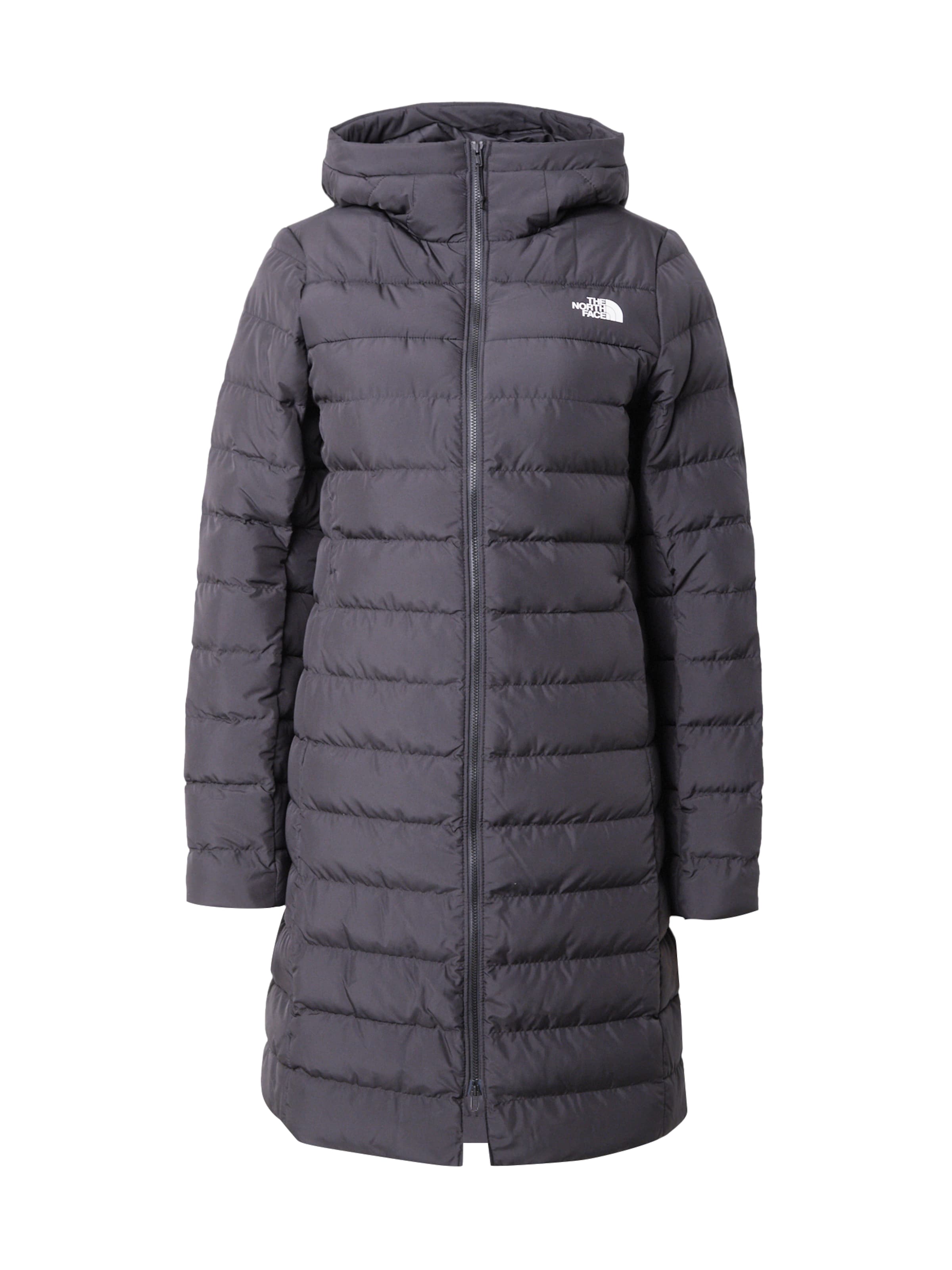 THE NORTH FACE Outdoormantel 'Aconcagua' in Schwarz: Vorderseite