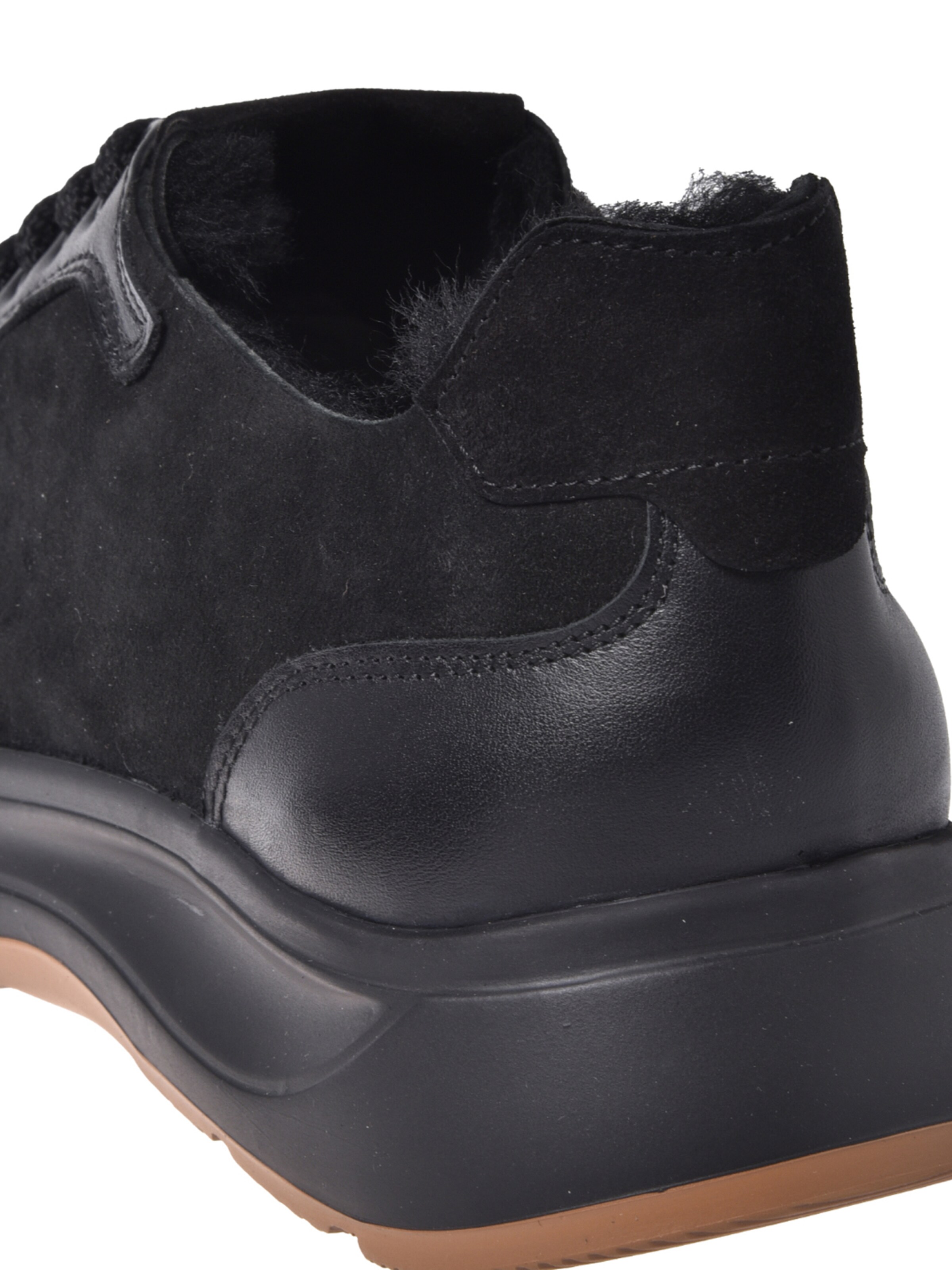BALDININI Platform trainers in Black