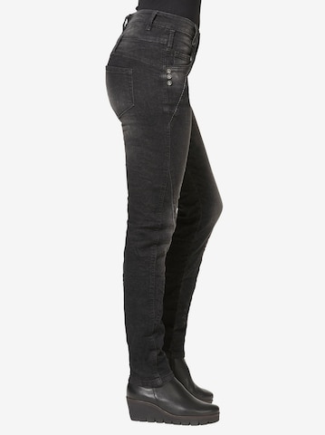 regular Jeans di Linea Tesini by heine in nero