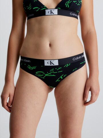 String Calvin Klein Underwear en noir : devant