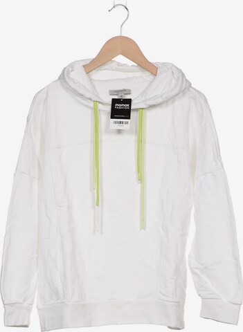 COMMA Sweatshirt & Zip-Up Hoodie in XL in White: front