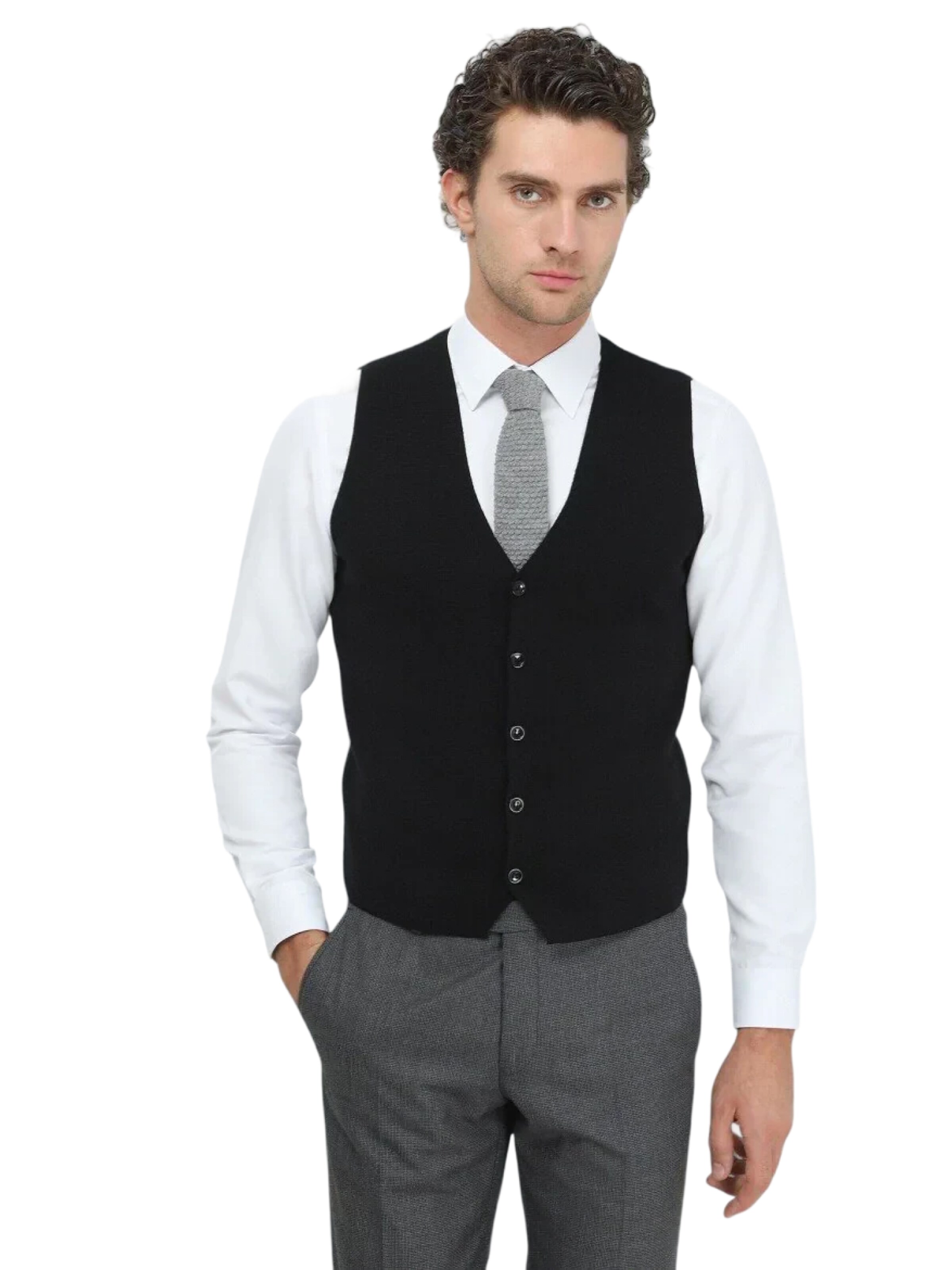 Gilet KİP en noir : devant