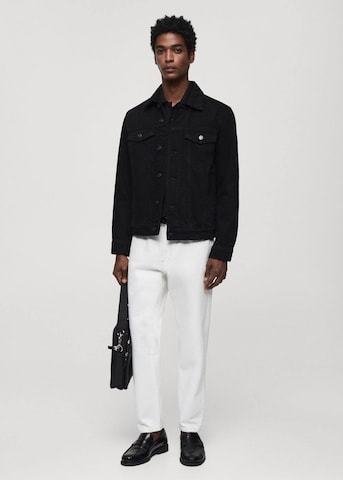 MANGO MAN Between-Season Jacket 'ryan' in Black