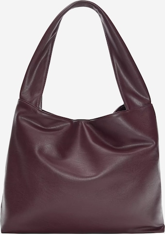 Pull&Bear "Чанта тип ""Shopper""" в червено: отпред