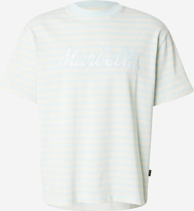 POMPEII Majica 'Marbella' u nebesko plava / vuneno bijela, Pregled proizvoda