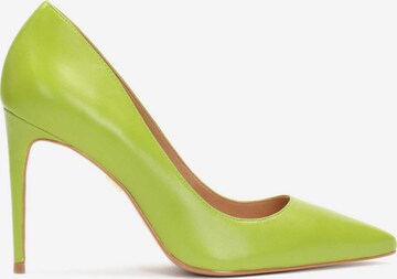 Kazar - Zapatos con plataforma en verde