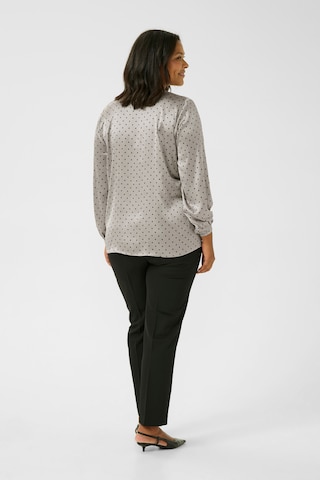 KAFFE CURVE Blouse 'Lena' in Grey