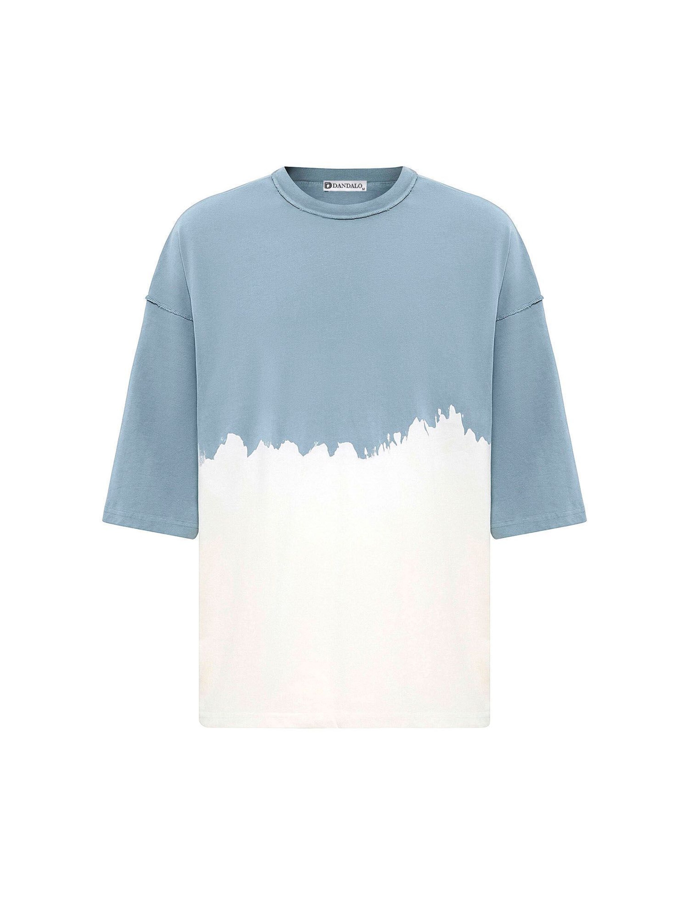 Dandalo T-shirt i blå: framsida