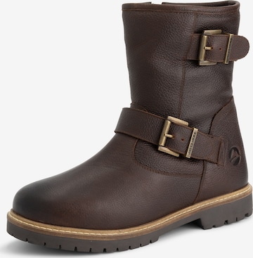 Travelin Boots 'Trustrup' i brun: forside