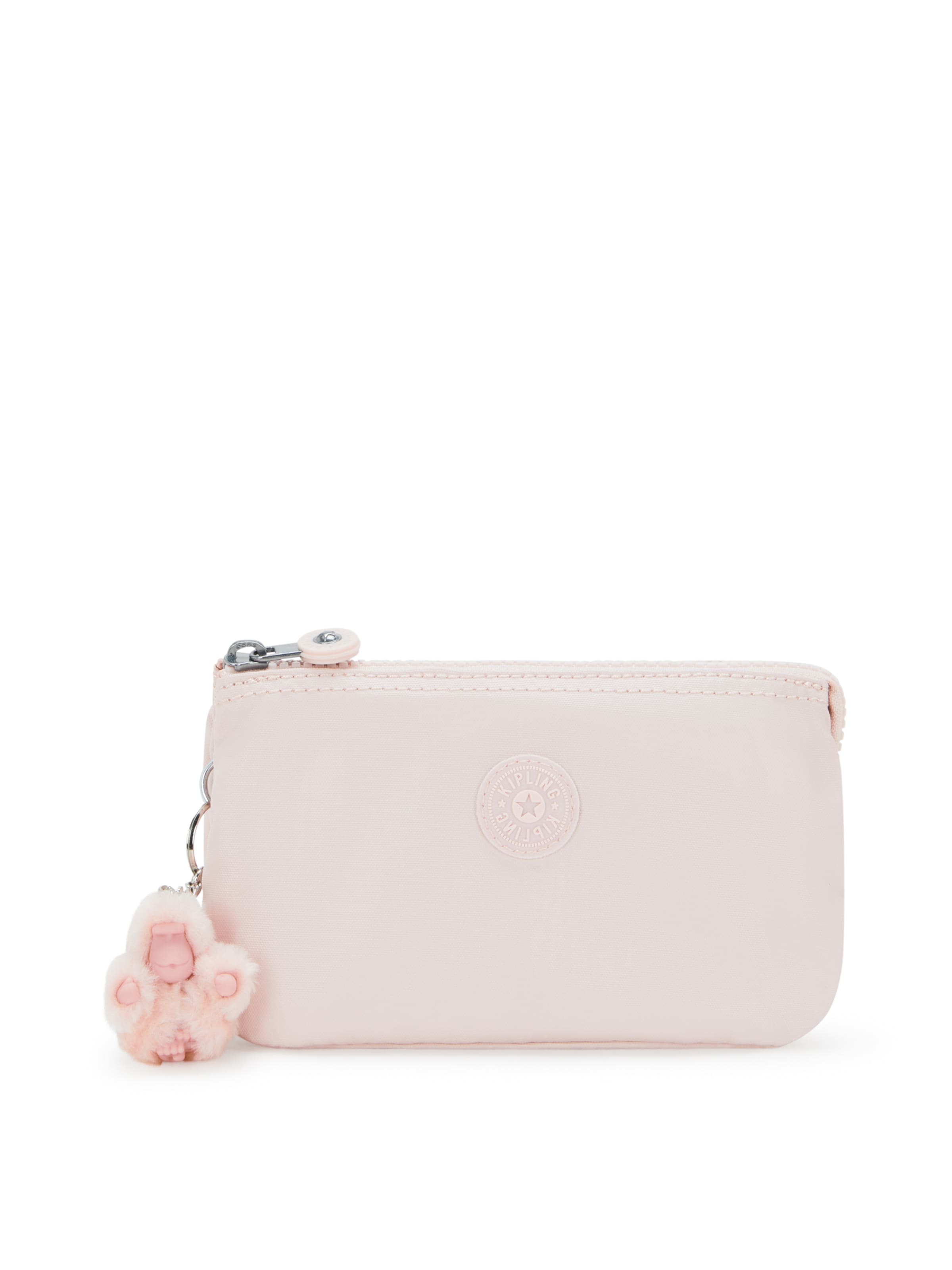 KIPLING - Bolsa de maquillaje 'Creativity' en rosa: frente