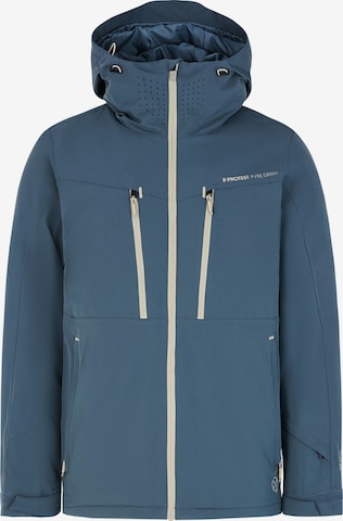 PROTEST Sportjacke 'PRTTIMOTHY' in Blau: Vorderseite