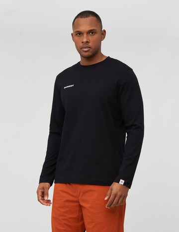 MAMMUT Performance Shirt in Black: front