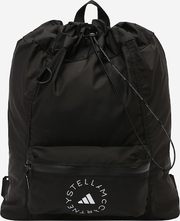 Borsone sportivo da palestra 'Gym Sack' di ADIDAS BY STELLA MCCARTNEY in nero