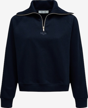 Pull-over Salsa Jeans en bleu : devant