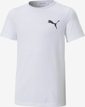 PUMA Shirt 'Active' in Wit: voorkant