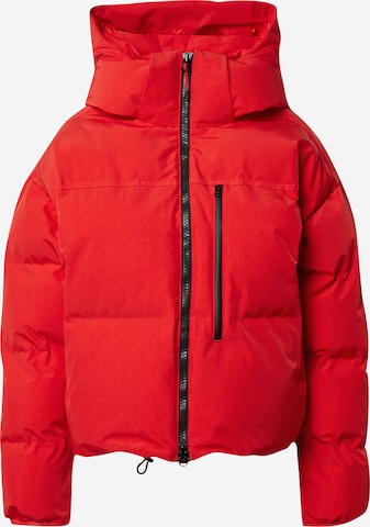 ADIDAS BY STELLA MCCARTNEY Sportjas 'TrueNature' in Rood: voorkant