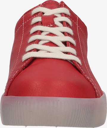 Softinos Sneakers laag in Rood