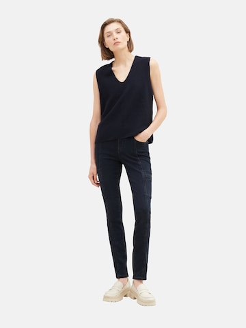 Coupe slim Jean 'Alexa' TOM TAILOR en bleu