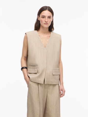 ROUGE EDIT Gilet in Grijs: voorkant