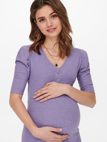 Only Maternity Dress 'Nella' in Purple