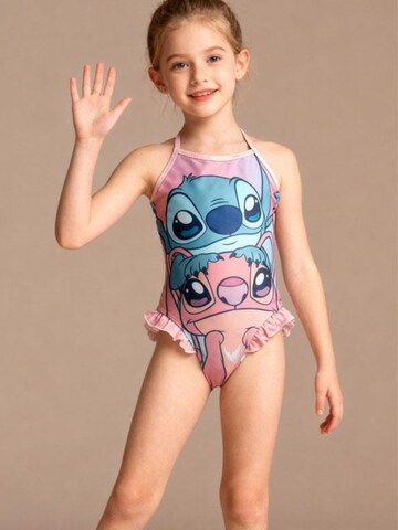 Maillot de bain 'Disney Stitch and Angel Swimsuit – Multicolor' Disney Lilo & Stitch en multicouleur : devant