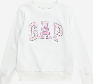 Sweat-shirt GAP en blanc : devant