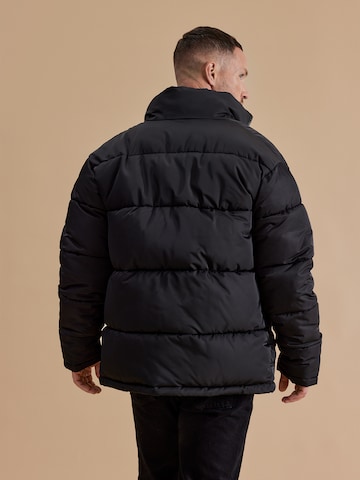 DAN FOX APPAREL Winter Jacket 'Hanno' in Black