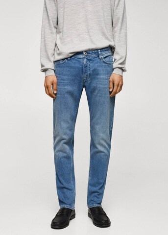 MANGO MAN Slim fit Jeans 'Jan' in Blue: front