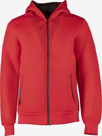 ROSHER Between-Season Jacket in Red: front