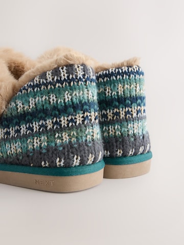 Pantoufle Next en vert