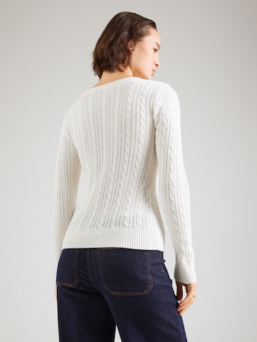 HOLLISTER Пуловер в бяло