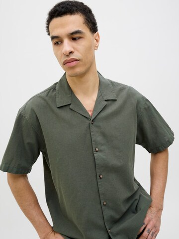 Comfort fit Camicia 'JJESummer Resort' di JACK & JONES in verde