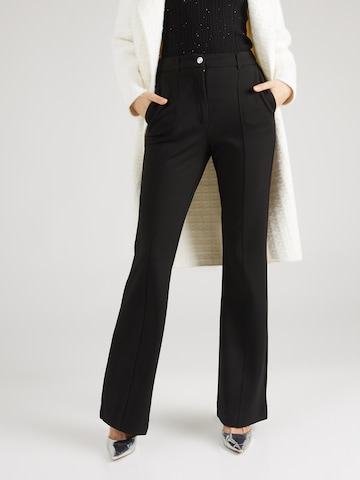 GUESS Boot cut Trousers 'ANNA' in Black: front