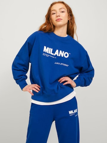 JJXX Sweatshirt 'Beatrice' in Blauw: voorkant