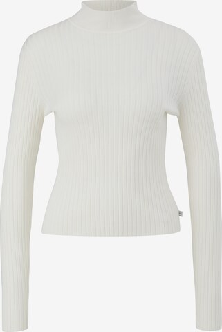 QS Sweater in Beige: front