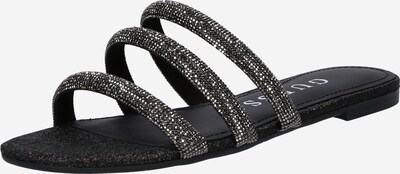 GUESS Mule 'TADEM' en noir / argent, Vue avec produit