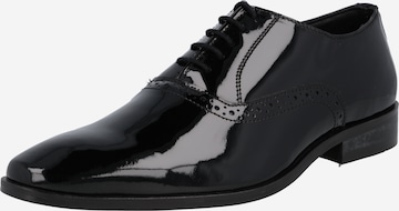 ABOUT YOU - Sapato com atacadores 'Niklas' em preto: frente