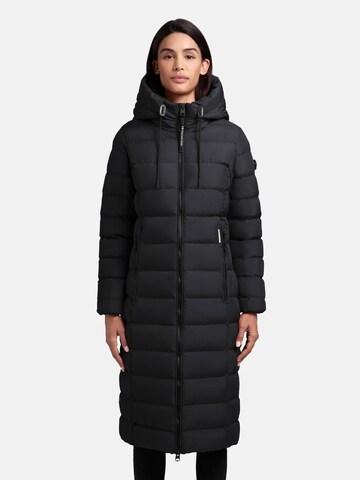 khujo Winter coat 'Simmie-YM' in Black: front