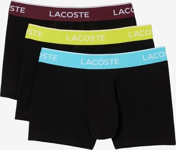 LACOSTE Boxer shorts in Black: front