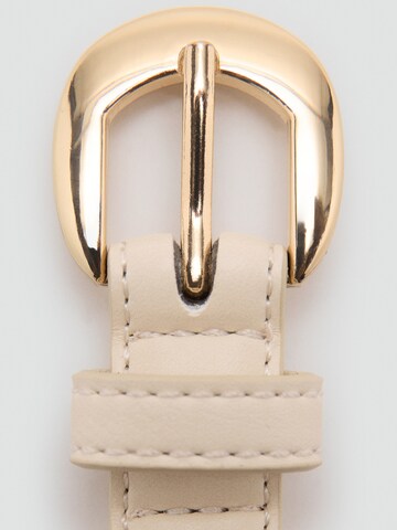 MANGO Bælte 'NICOLA' i beige