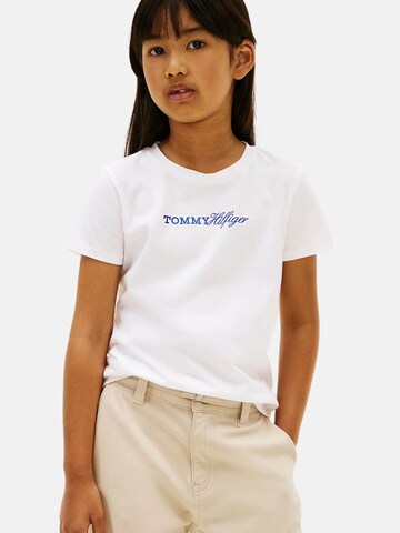 Tommy Hilfiger Kids - Camiseta en blanco: frente