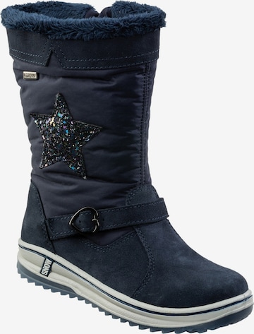 Jela Stiefel 'Lydia' in Blau: Vorderseite