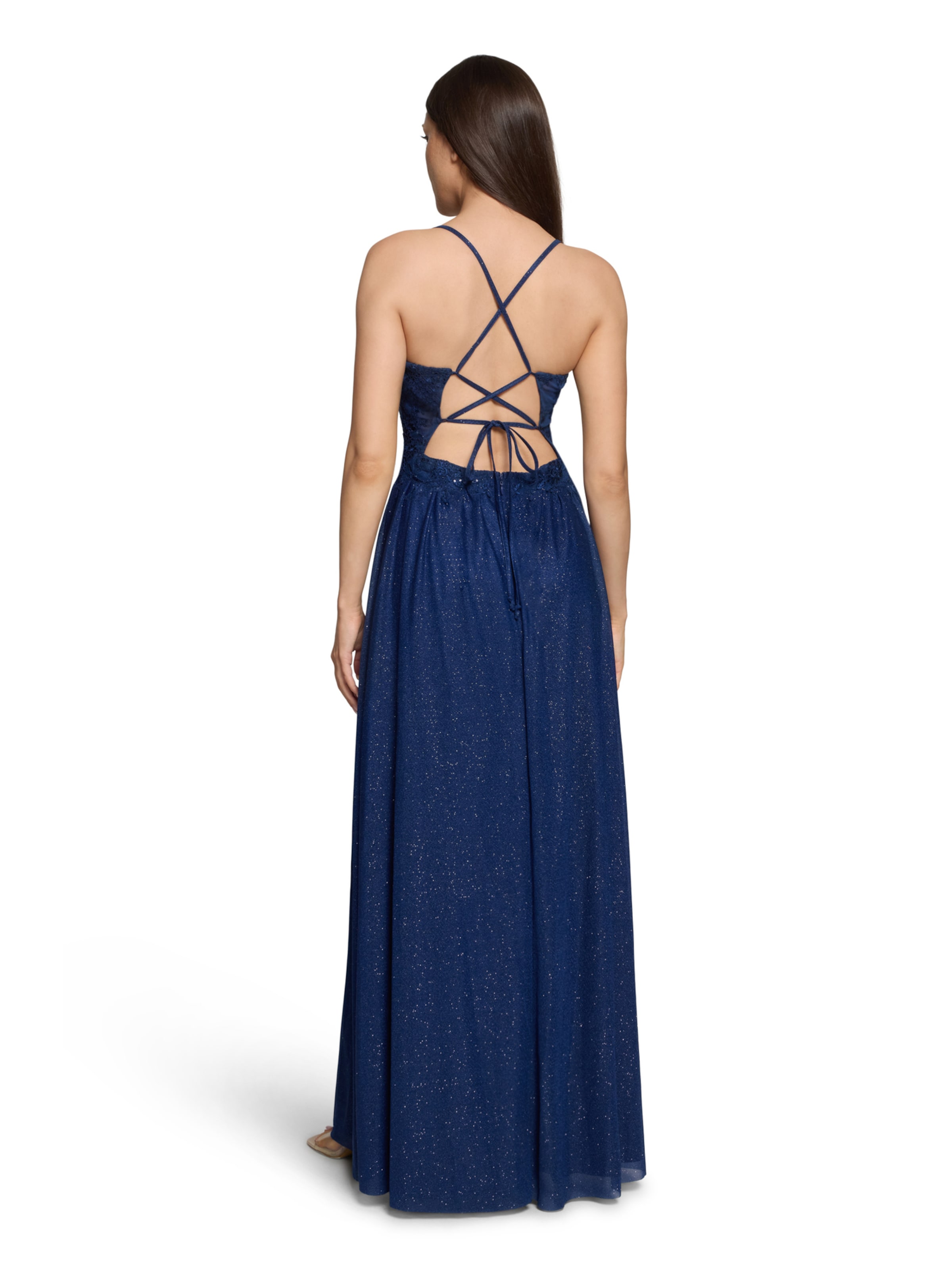Robe de soirée Vera Mont en bleu
