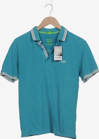 BOSS Green Poloshirt M in Blau: predná strana