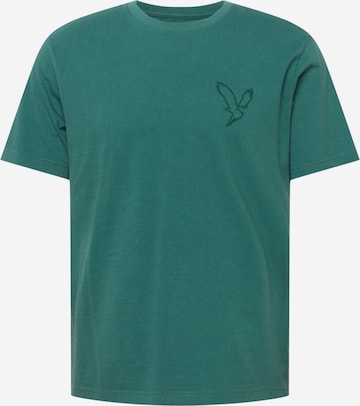 T-Shirt American Eagle en vert : devant