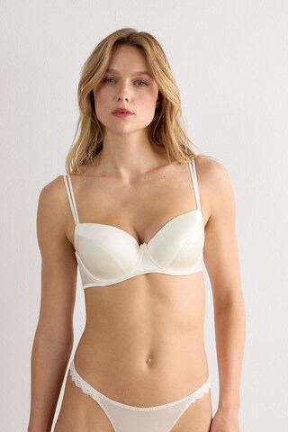 INTIMISSIMI Balconette Bra 'Sofia' in Beige: front