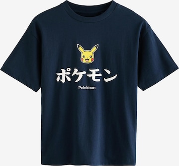 Next Tričko 'Pokémon' - Modrá: predná strana