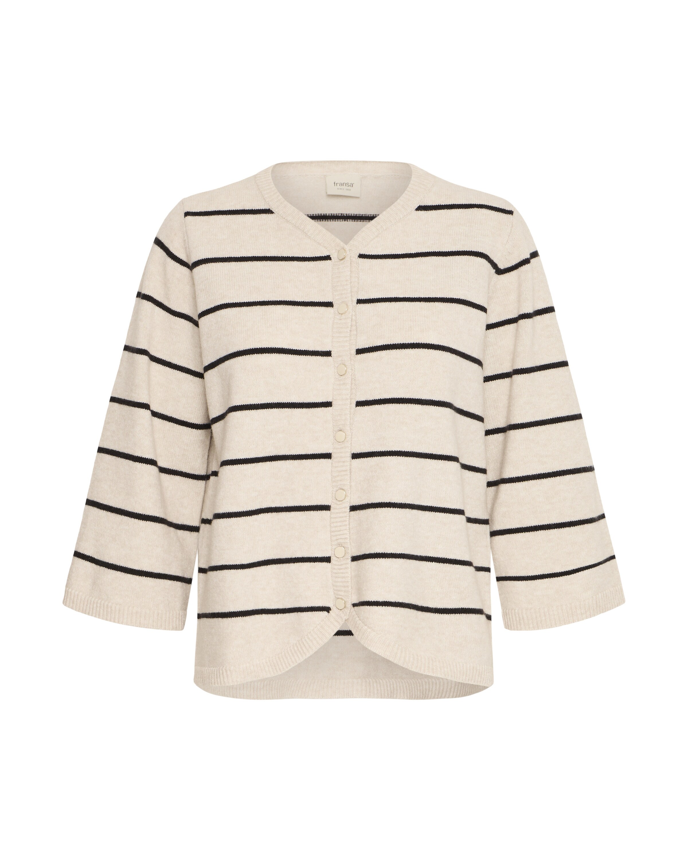 Cardigan 'FRBitte Car 2' Fransa en blanc : devant