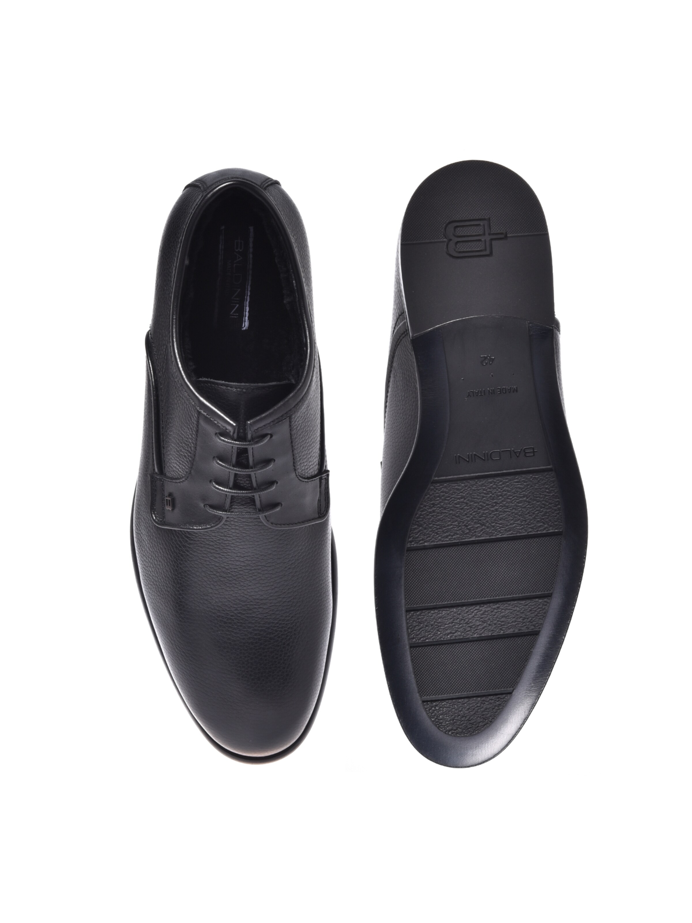 BALDININI Veterschoen in Zwart